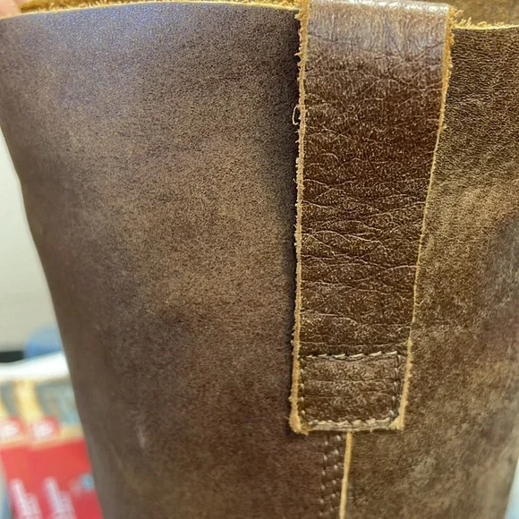 Classic Roots Tribe Leather Knee-High Riding Boots Unlined Made in Canada π¨π¦ - Picture 8 of 17